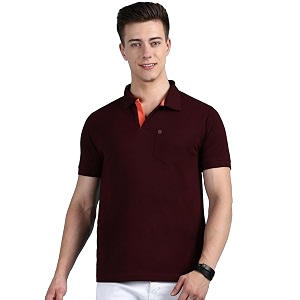 Lux Cozi Mens Half Sleeve Soild Casual