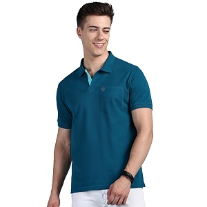 Lux Cozi Mens Half Sleeve Soild Casual