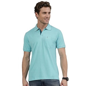 Lux Cozi Mens Half Sleeve Soild Casual