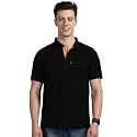 Lux Cozi Men39s Half Sleeve Soild Casual