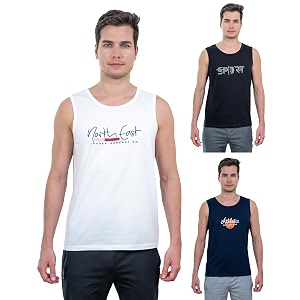 Lux Cozi Mens Printed Regular Fit Vest