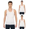 Lux Cozi Men39s White Premium Cotton Round