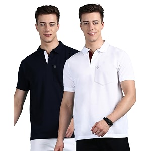 Lux Cozi Men Cotton Regular Fit Polo