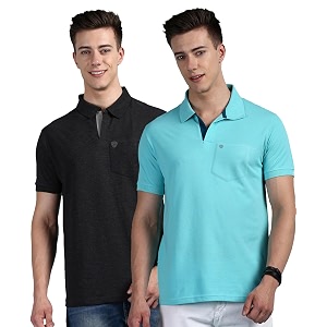 Lux Cozi Men Cotton Regular Fit Polo