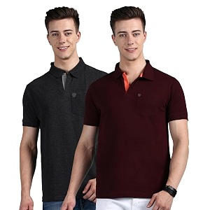 Lux Cozi Men Cotton Regular Fit Polo