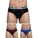 Lux Cozi Mens Cotton Solid Brief Pack