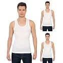 Lux Cozi Men39s White Premium Cotton Round