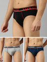 LUX cozi Pack of 3 Solid Men