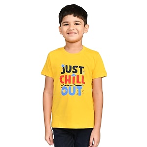 Lux Cozi Printed Round Neck Half Sleeve