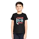 Lux Cozi Printed Round Neck Half Sleeve