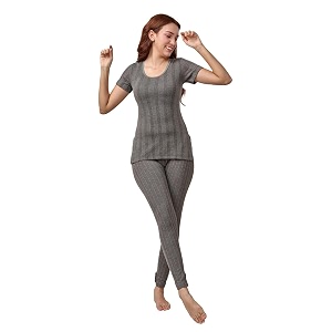 Lux Inferno Ladies Round Neck Thermal Set