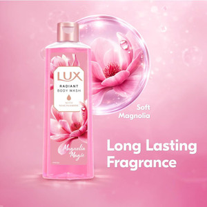 LUX Magnolia Magic Bodywashwith Niacinamide for Radiant