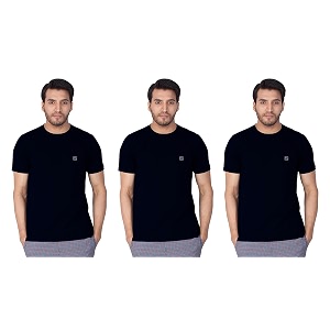 lux nitro men39s regular fit round neck t-shirt_night sky
