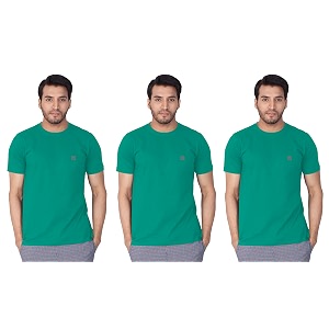 lux nitro men39s regular fit round neck t-shirt_proud peacock