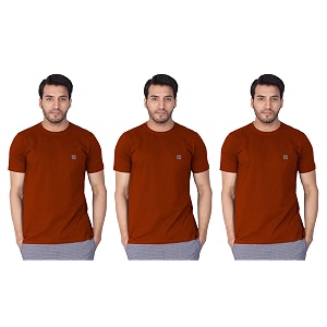 lux nitro men39s regular fit round neck t-shirt_cinnamon stick xl
