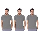 Lux Nitro Men's Regular Fit (Round Neck T-Shirt_Cloud Burst 2XL)