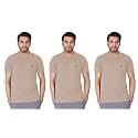 Lux Nitro Men's Regular Fit Round Neck T-Shirt_KELP