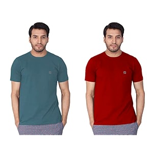 Lux Nitro Mens Solid Relaxed Fit T-Shirt