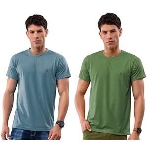 Lux Nitro Mens Solid Relaxed Fit T-Shirt
