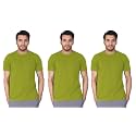 Lux Nitro Men's Regular Fit Round Neck T-Shirt_Tarragon