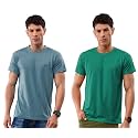 Lux Nitro Pack of 2 Men's Round Neck Tshirt