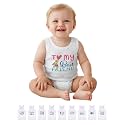 LUX PARKER Unisex Baby Regular Fit Vest