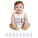 LUX PARKER Unisex Baby Regular Fit Vest