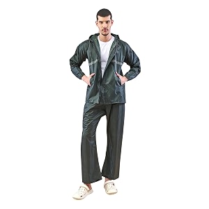 lux venus reflecting design tapping rain suit for men