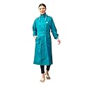 LUX VENUS Solid Long Raincoat for Women