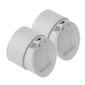 LUXART 4 Inch PVC Sewer Drain Non Return Flap Valve, Anti-Odor Trap, Insect & Cockroach Stopper, Water Backflow Preventer for Waste Pipe Drains