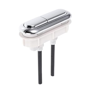luxart replaceable 100mm oval dual flush push button - toilet water tank flushing button round button for lid cover of toilet water tank lid hole should be at least 100 mm to 110 mm
