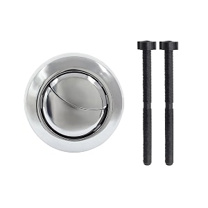 luxart replaceable 48mm round dual flush push button - toilet water tank flushing button round button for lid cover of toilet water tanklid hole should be at least 48 mm to 58 mm