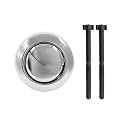 LUXART Replaceable 48mm Round Dual Flush Push Button - Toilet Water Tank Flushing Button| Round Button for Lid Cover of Toilet Water TankLid Hole Should be at Least 48 mm to 58 mm