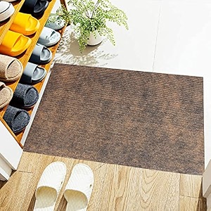 luxe home arizona soft polypropylene dust trapper entrance door matfloor mat for home kitchen hallway restaurant living room hotels camel_40x60_piece of 1