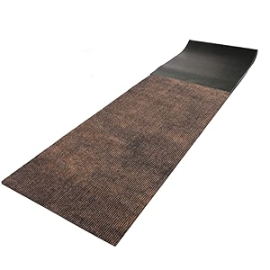 luxe home arizona soft polypropylene dust trapper entrance runner door matfloor mat for home kitchen hallway restaurant living room hotels camel_2x14_piece of 1