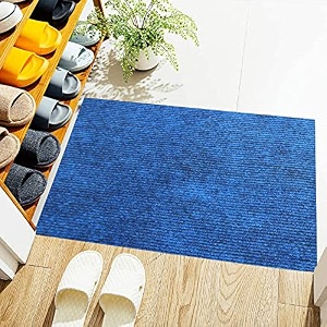 luxe home arizona soft polypropylene dust trapper entrance runner door matfloor mat for home kitchen hallway restaurant living room hotels maroon_2x10_piece of 1