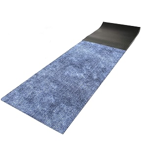 luxe home arizona soft polypropylene dust trapper entrance runner door matfloor mat for home kitchen hallway restaurant living room hotels grey_2x11_piece of 1