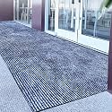 Luxe Home Arizona Soft Polypropylene Dust Trapper Entrance Carpet Floor Mat for Home, Kitchen, Hallway, Restaurant, Living Room, Hotels (Grey_4x5_Piece of 1)