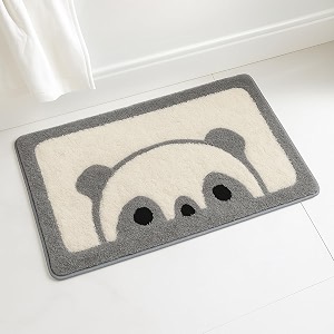 Luxe Home Bath Mat Canada Panda Super