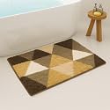 Luxe Home Bath Mat Canada Triangle Super