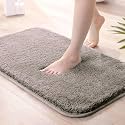Luxe Home Bath Mat Super Soft Non Slip Vegas Mats for Bathroom, Kitchen, Bedroom, and Door (40x60 cm, Cocoa) Pack of 1