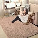 LUXE HOME INTERNATIONAL Carpet Super Soft Anti Slip Vegas Rectangular Rugs For Bedroom,Livingroom(Rust,3X5 Feet)
