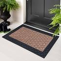 Luxe Home Door Mats for Home Natural