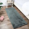 Luxe Home Rabbit Fur Soild RunnerSuper Soft