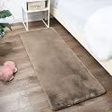 Luxe Home Rabbit Fur Soild RunnerSuper Soft