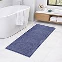 LUXE HOME INTERNATIONAL Shaggy Chenille Bath Mat