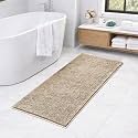 LUXE HOME INTERNATIONAL Shaggy Chenille Bath Mat