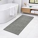 LUXE HOME INTERNATIONAL Shaggy Chenille Bath Mat