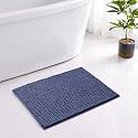 LUXE HOME INTERNATIONAL Shaggy Chenille Bath Mat