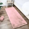 Luxe Home Rabbit Fur Soild RunnerSuper Soft